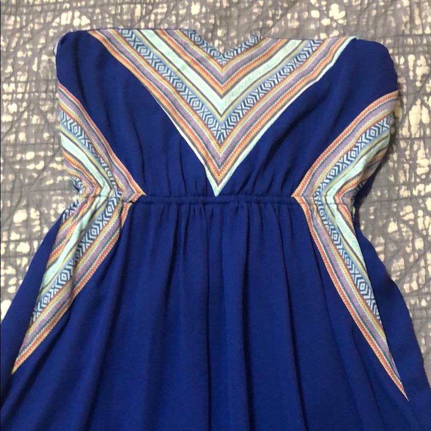 Strapless Maxi
